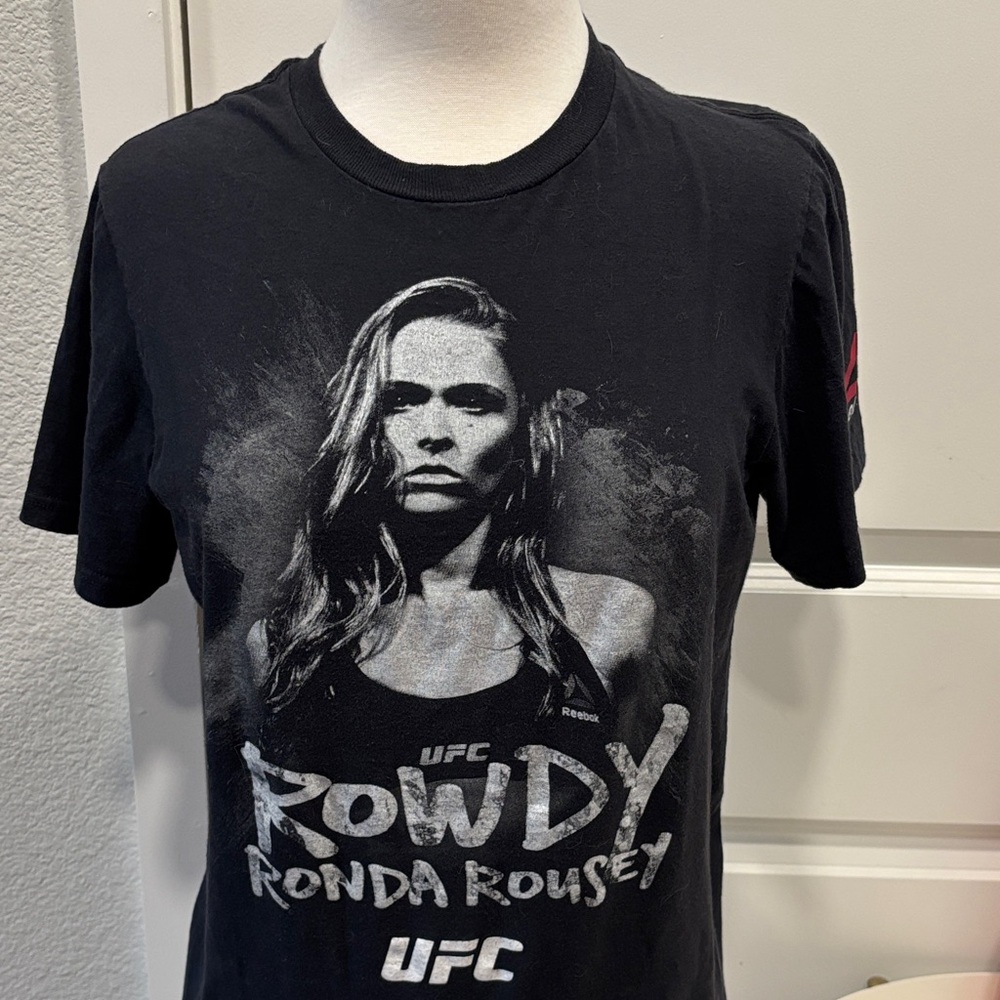 UFC Ronda Rousey Black Tee - Picture 3 of 6